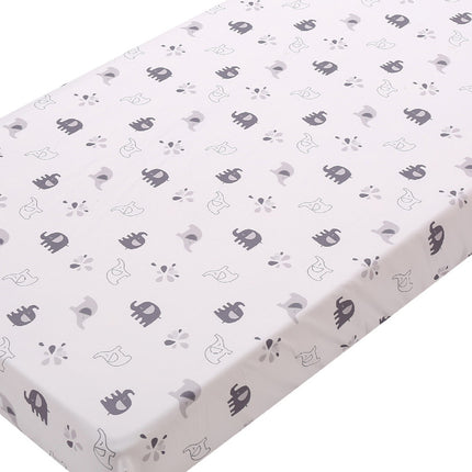 Peekaboo Studio Bed Fence Fitted Sheet with Elegant Bed Skirt Design