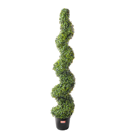 Peekaboo Studio VEVOR 2 Pack 5' UV Resistant Artificial Boxwood Trees