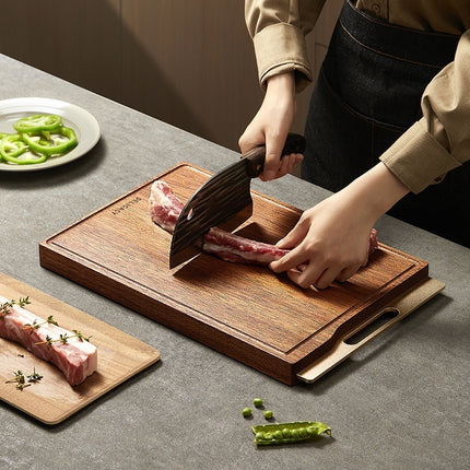 Solid Wood Cutting Board Anti Mildew Antibacterial Kitchen Chopping Board