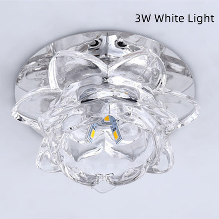 LED Aisle Light Corridor Hallway Lamp Crystal Stainless Steel 3W 5W