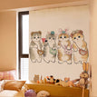 Four Backpack Bag Cats / 130X150cm Velcro Rope