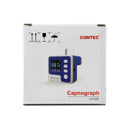 Veterinary Mainstream Capnograph with EtCO2 & Respiratory Rate Display