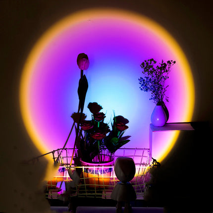 Sunset Night Light Astronaut Atmosphere USB Plug In 5W