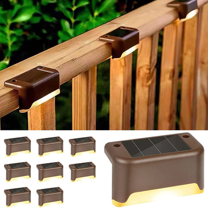 Solar Step Light Outdoor Garden Stair LED Guide Light Waterproof