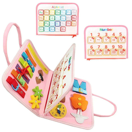 Wonderland Montessori Parish Toys Interactive Cloth Storybook - Inspiring Educational Adventure