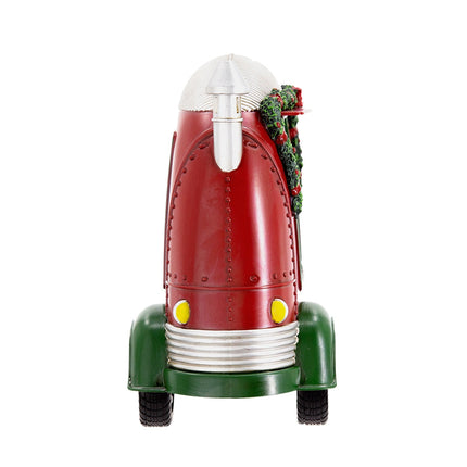 Room and Decor Christmas LED Water Spinning Camper with Mr & Mrs Santa