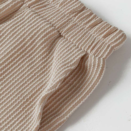 Snug Brown Colorblock Lounge Set for Ultimate Relaxation