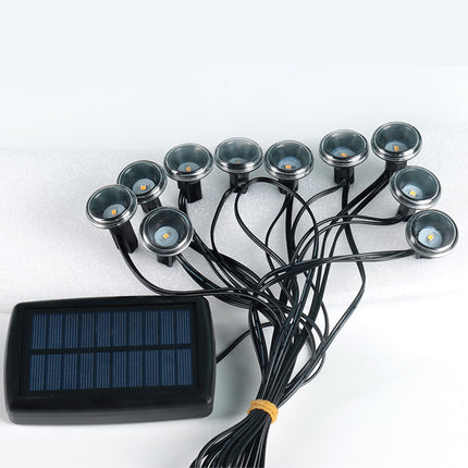 Solar Flower Pot Light LED Lawn Lamp White Or Warm Light IPX4 0.2W