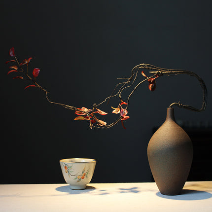 Handmade Ceramic Zen Vase Japanese Style Purely Handcrafted Vase