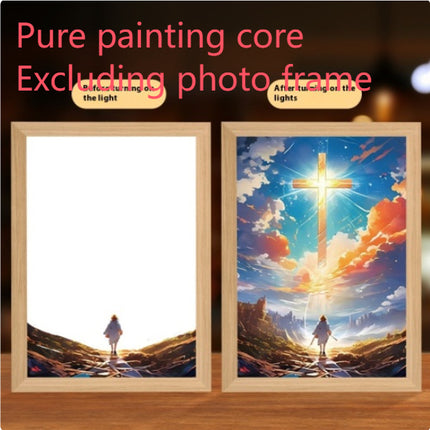 Peekaboo Studio Jesus LED Night Light & Photo Frame - Unique Home Deco