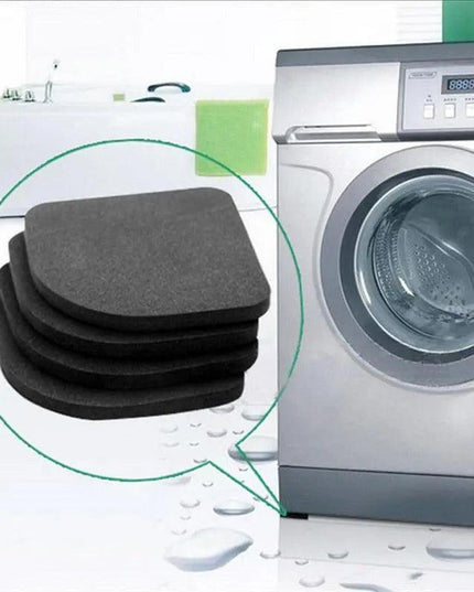 Ultra-Quiet Vibration Control Pads for Washing Machines - Set of 4