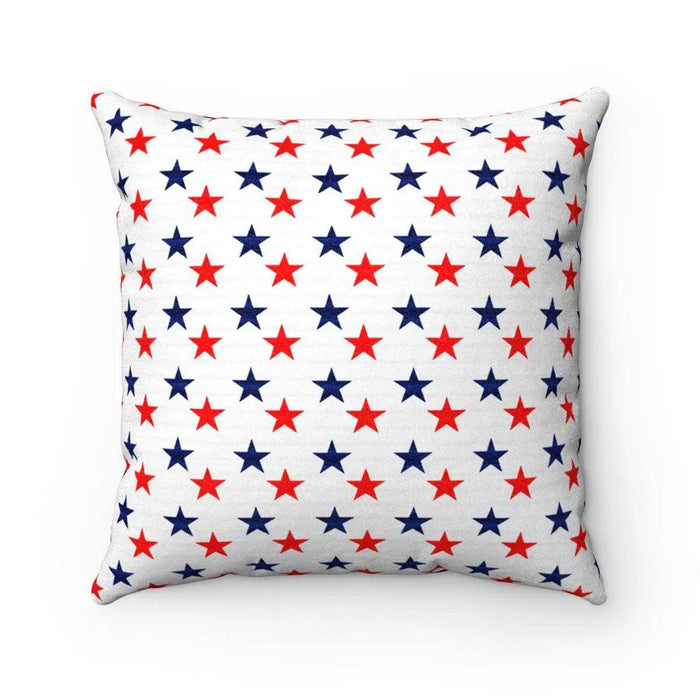 4th of July Reversible Microfiber Decorative Pillow with Insert