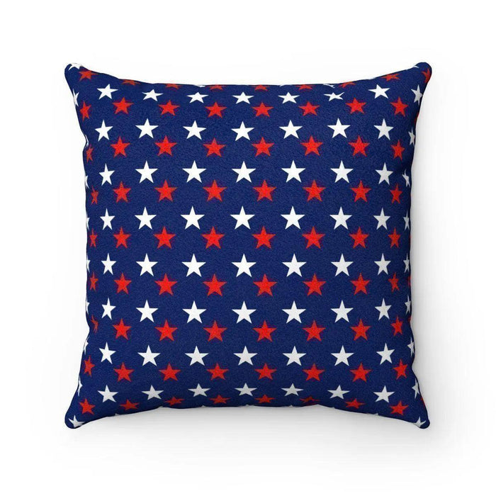 4th of July Reversible Decorative Pillow with Microfiber Insert