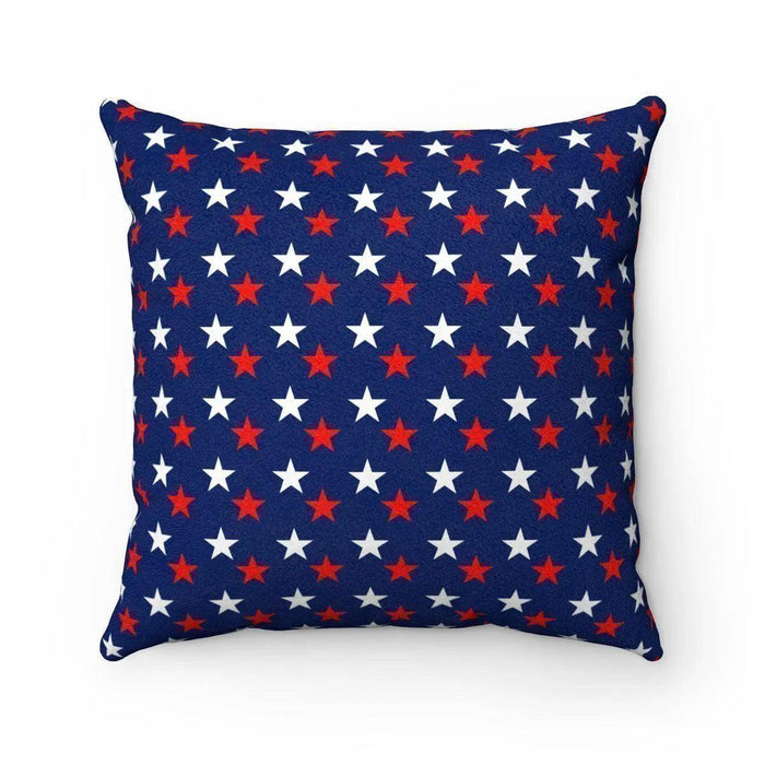 4th of July Reversible Decorative Pillow with Microfiber Insert