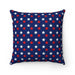 Dual-Sided Independence Day Decorative Pillow with Reversible Design