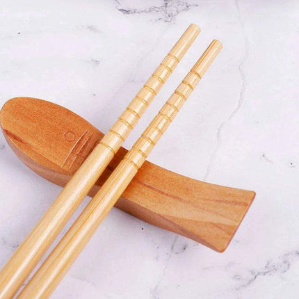 5 Pairs of Non-Slip Japanese Bamboo Chopsticks - Très Elite