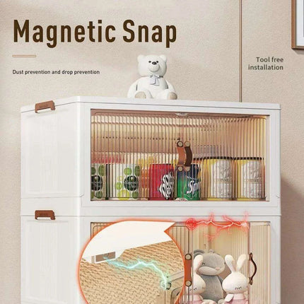 5-Piece Multi-Functional Stackable Storage Bin Set for Efficient Home Organization - Très Elite