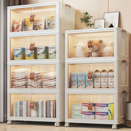 5-Piece Multi-Functional Stackable Storage Bin Set for Efficient Home Organization - Très Elite