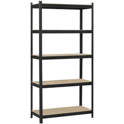 5-Tier Heavy-Duty Adjustable Metal Storage Rack - Versatile Organizer for Home, Garage, and Warehouse by SmileMart - Très Elite