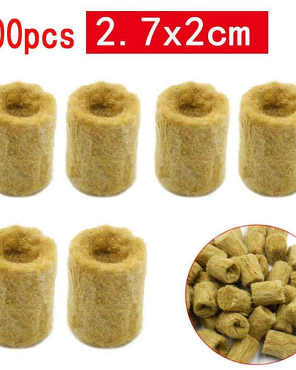 Hydroponic Seedling Growth Pods - Advanced Mineral Wool for Optimal Yield and Pest Control