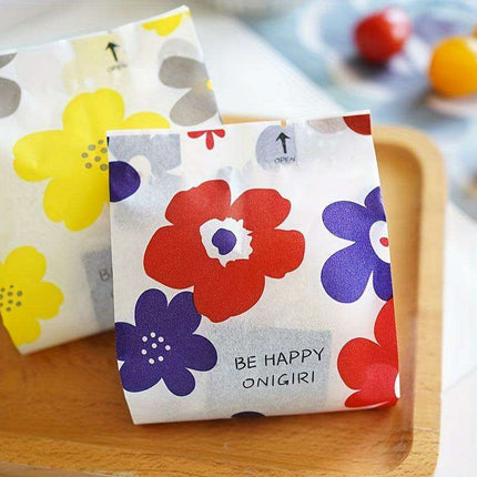 50-Pack Eco-Conscious Paper Bags for Takeaway Rolls and Sandwiches, Oil-Resistant, Microwave Safe - Très Elite