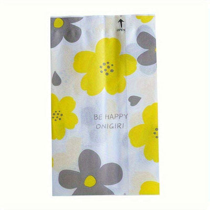 50-Pack Eco-Conscious Paper Bags for Takeaway Rolls and Sandwiches, Oil-Resistant, Microwave Safe - Très Elite