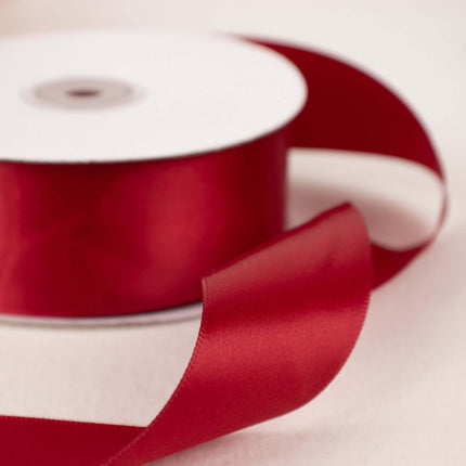AliKopy 50 Yards 1.5" Burgundy Decorative Satin Ribbon - Smooth Finish
