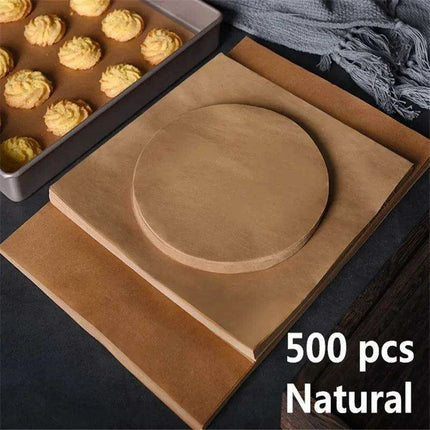500-Count Extra Thick Non-Stick Parchment Paper Sheets for Baking and Grilling Bliss - Très Elite