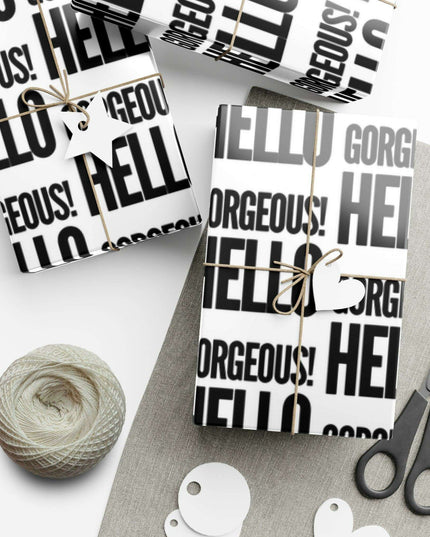 Personalized Elegant Gift Wrap Paper - Elevate Your Gifting Experience