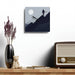 Mountain landscape Wall Clocks - Round and Square Shapes, Multiple Sizes | Vibrant Prints, Keyhole Hanging Slot