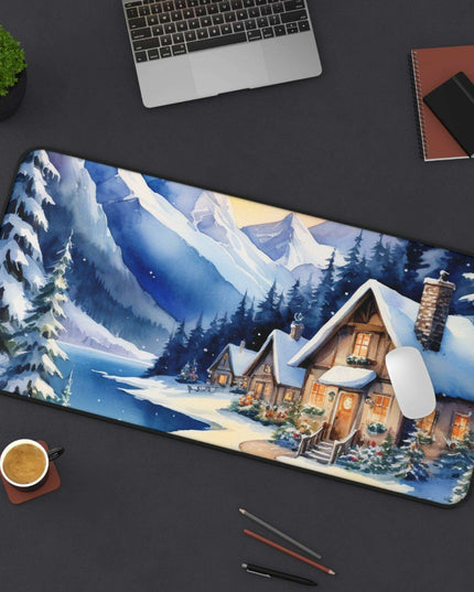 Customizable Neoprene Desk Mat for an Inspired Work Environment