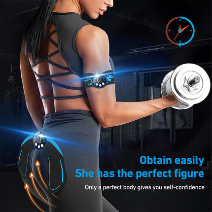 Peekaboo Studio EMS Abdominal Toning Belt - Muscle Stimulator & Fitnes