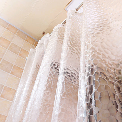 Bathroom Waterproof And Mildew-proof Thickened Shower Curtain 3D Showe