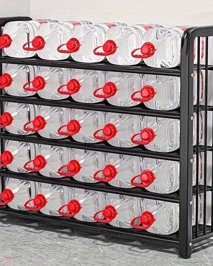 Elegant Metal Shoe Organizer for 12-20 Pairs: A Chic Storage Solution for Every Room