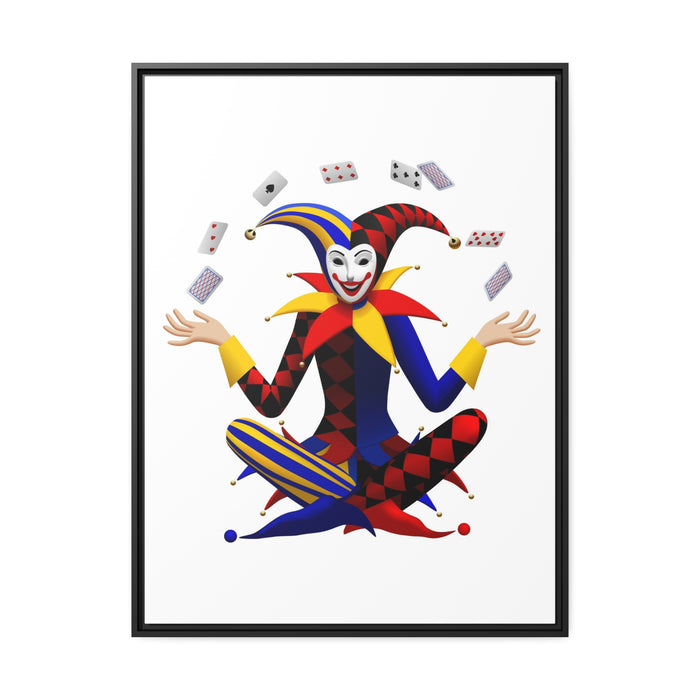 Joker - Matte Canvas Pinewood Frame