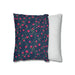 Pink Daisy Floral Pillow Cover - Luxurious Home Decor Accent
