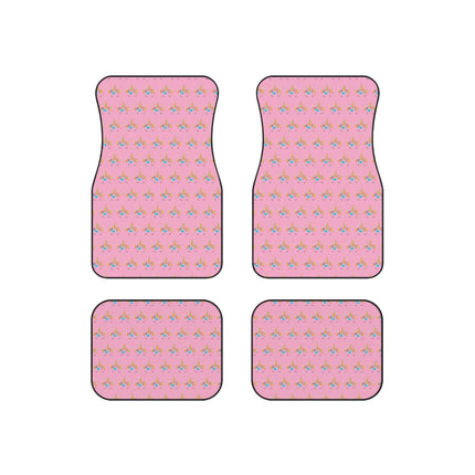 Bespoke Opulent Car Floor Mats - Deluxe 4-Piece Set