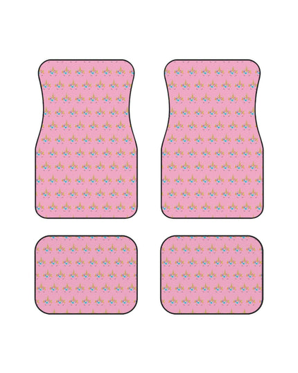 Bespoke Opulent Car Floor Mats - Deluxe 4-Piece Set