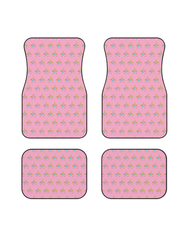 Bespoke Opulent Car Floor Mats - Deluxe 4-Piece Set