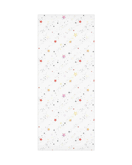 Personalized Luxe Pink Star Holiday Wrapping Paper - Eco-Friendly Premium Quality
