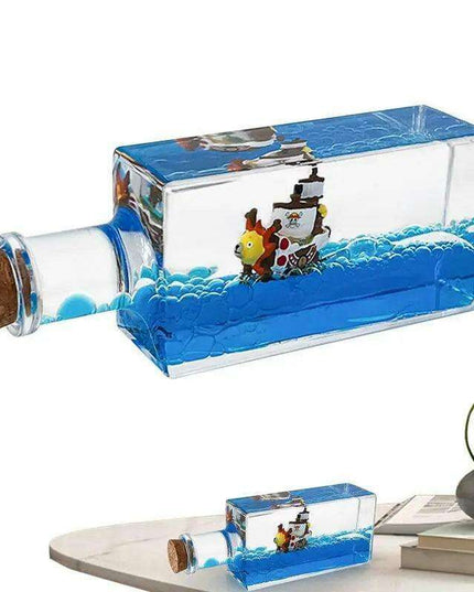 Nautical Tranquility: Enchanting Illusionary Boat Display | Coastal Home Décor & Gift Collection