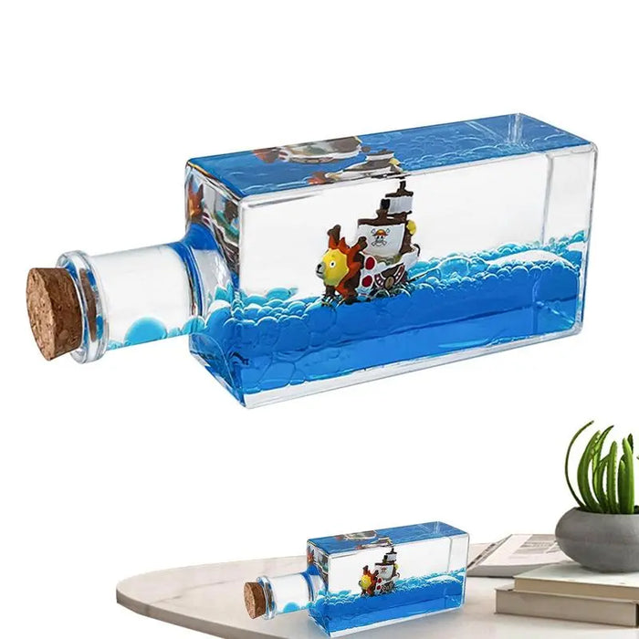 Tranquil Drift: Illusion Boat in a Box | Unique Gift & Home Décor