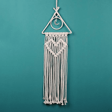 Celestial Dreams Handwoven Macrame Wall Hanging