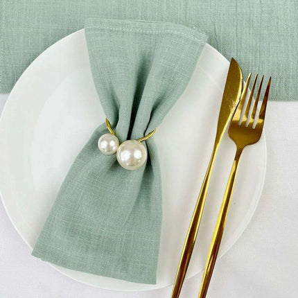 Sophisticated 50-Piece Cotton Napkin Collection for Upscale Dining Events