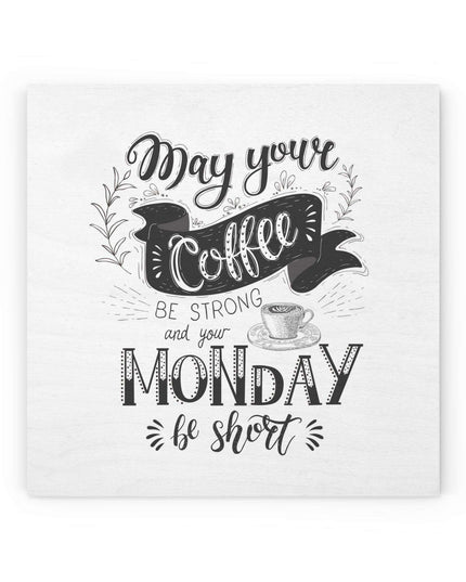 Rustic Elegance: Wooden Wall Art for Coffee Enthusiasts