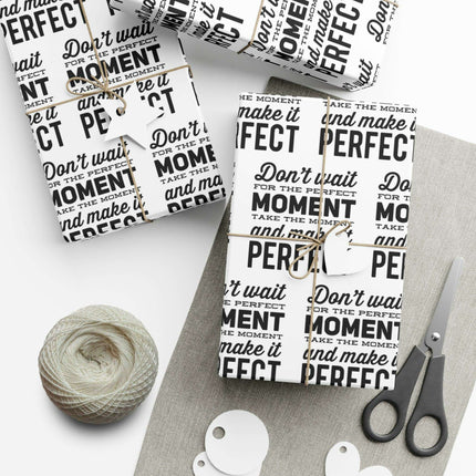 Elegant Customizable Gift Wrap with Inspirational Quotes: Redefine Your Gifting Experience