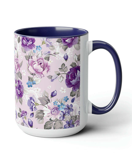 Elegant Duo: Maison Two-Tone Ceramic Coffee Cups