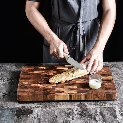 Acacia Chopping Board 38x28x2.8 Cm Natural Wood With Character