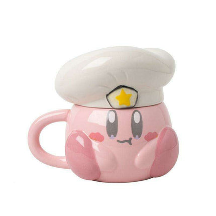 Charming Chef Cartoon Enamel Mug - Functional Art for Your Daily Sip