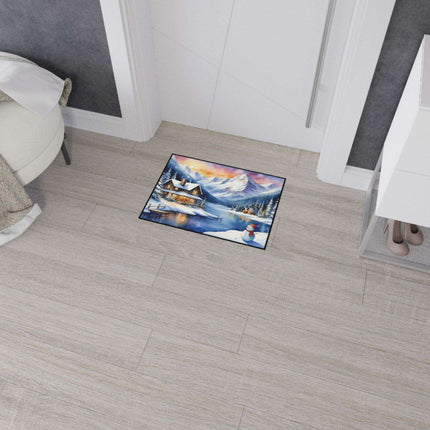 Personalized Luxury Polyester Area Rug with Anti-Slip Backing